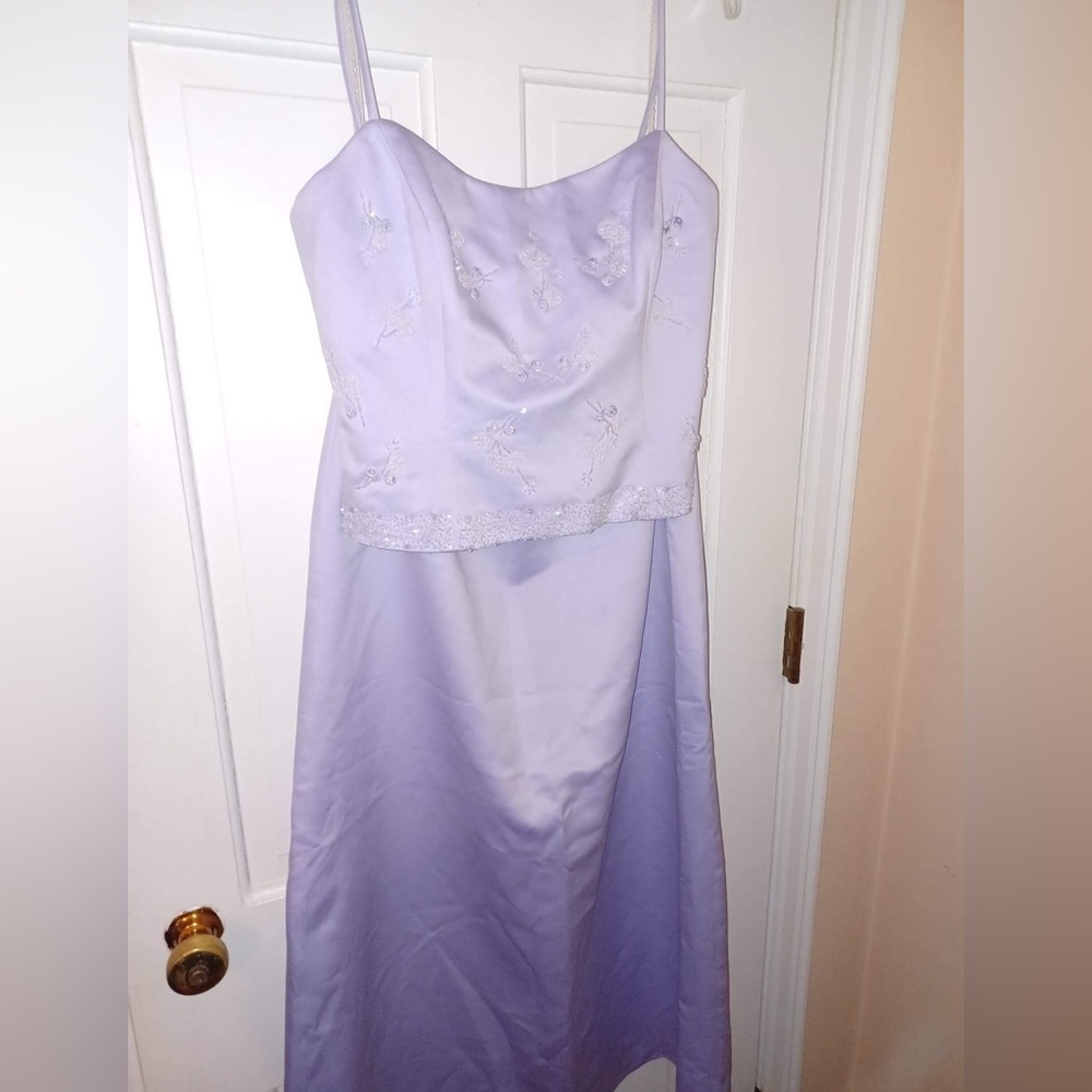 Lilac 3 piece Prom - Bridesmaid Dress Size 10P